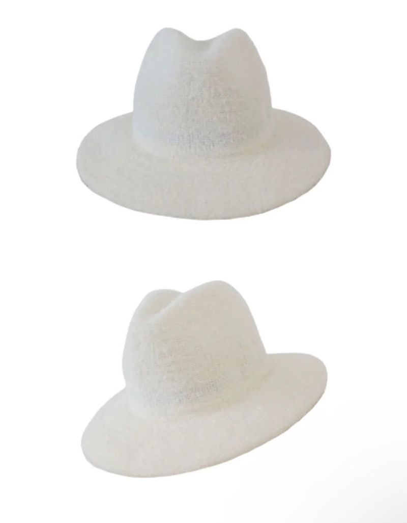 ANGORA COW HAT (3COLORS!)
