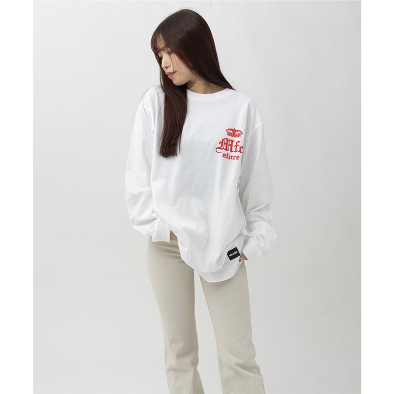 MFC STORE CRNロゴ長袖Tシャツ