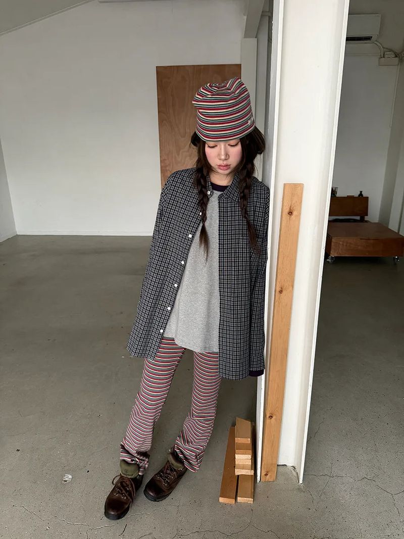 cosy check shirt