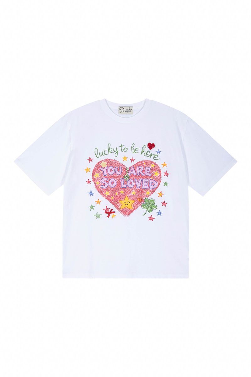 POPPALS（ポップパルズ）の「Loved T-shirt Atelier Kit [Ivory]（Tops）」