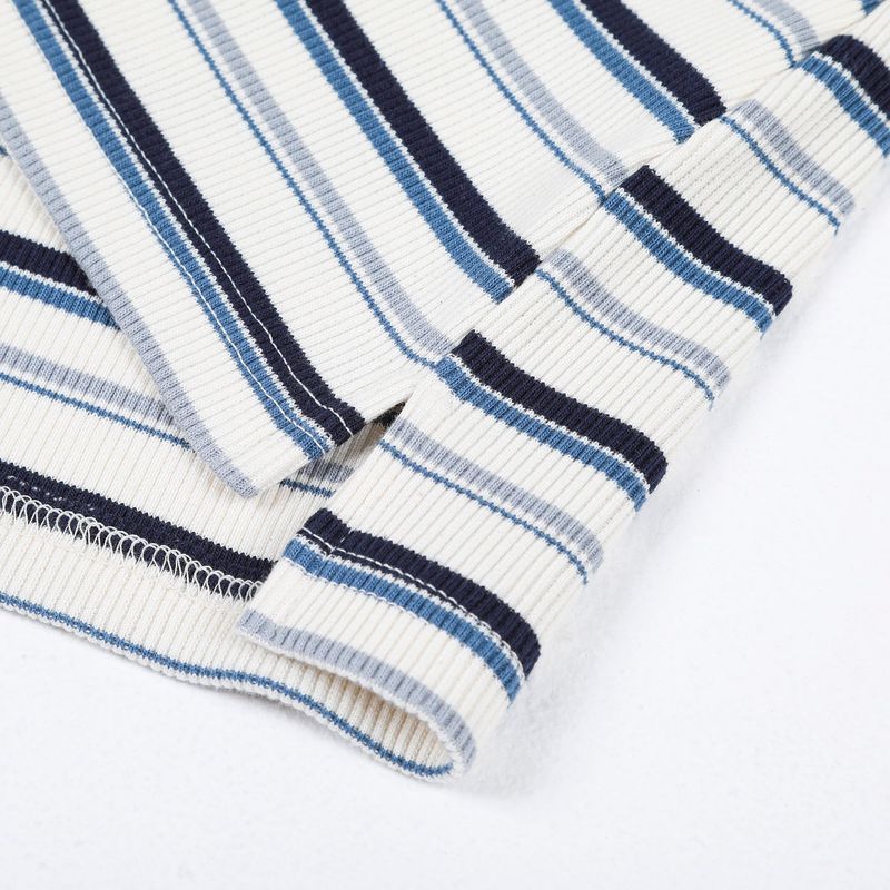Stripe pique rib t-shirt (MULTI)