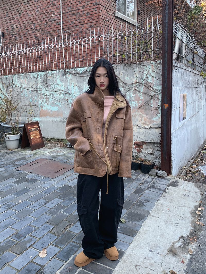 SLASH CARGO COTTON PANTS (2COLOR)
