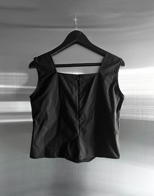 Silla Square Shirred Blouse