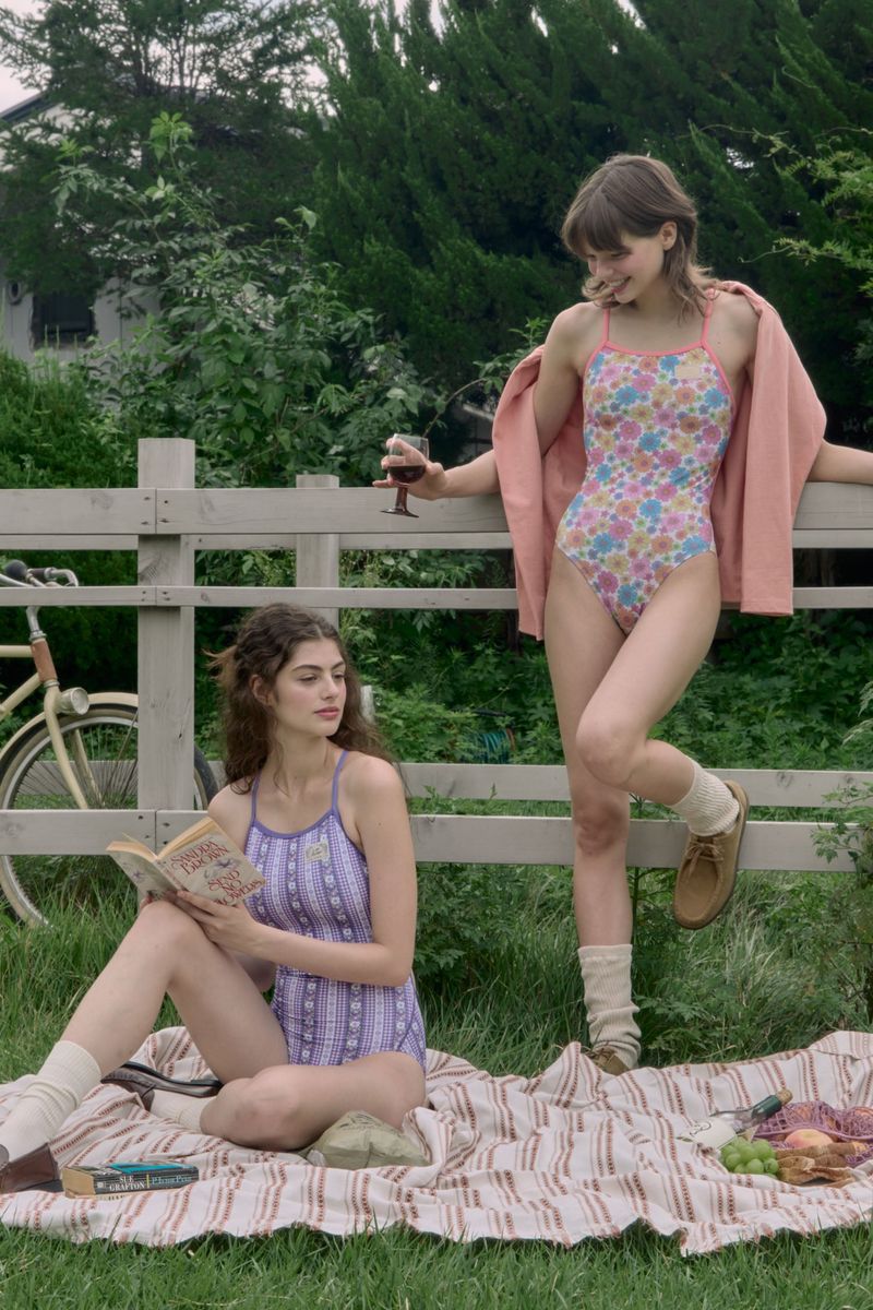 [Nostalgia Bloom_ivory] One Piece Swimsuit