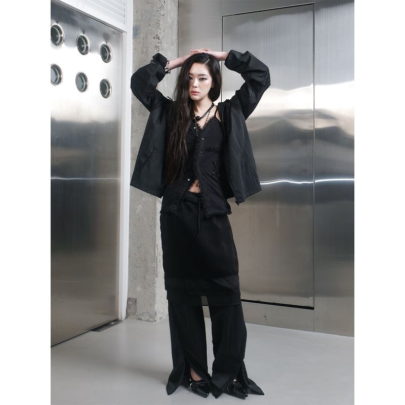 LACE-LINE WINDBREAKER