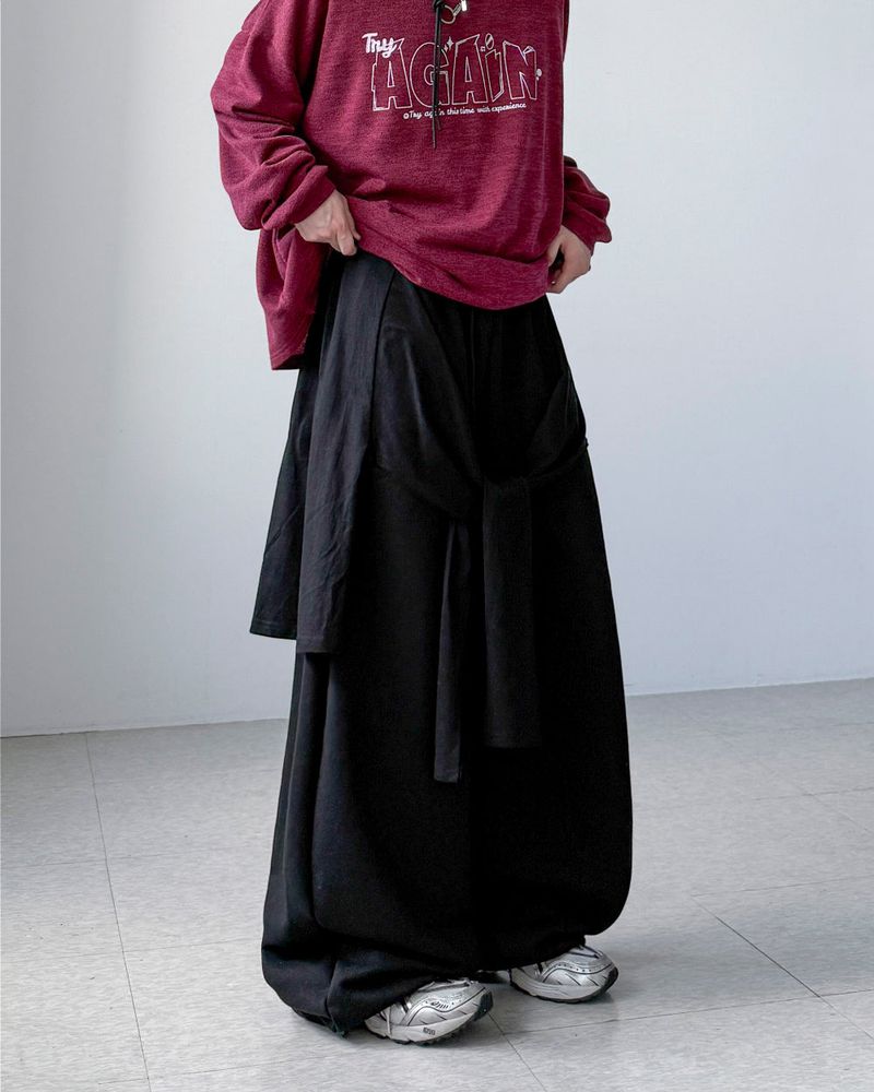Fuka Layered Training Pants
