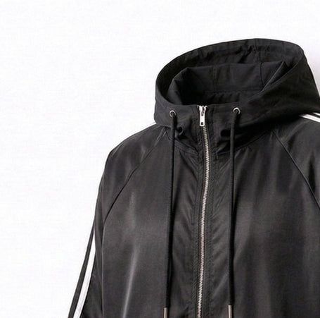Storm Lightweight Side Track Hooded Jacket