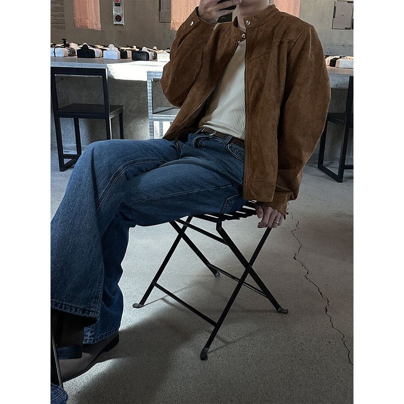 LAURANT（ロラン）の「[S/F] Suede biker 2way jacket(3color)（Jackets/Outerwear）」