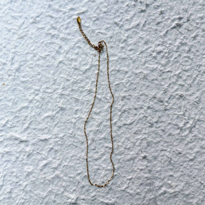 Soft Glow Fine Chain Necklace