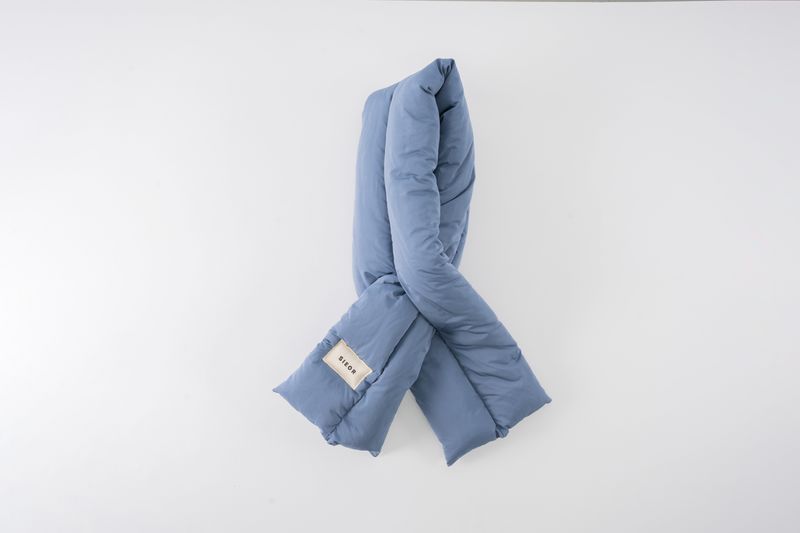 CUDDLY muffler_dustyblue