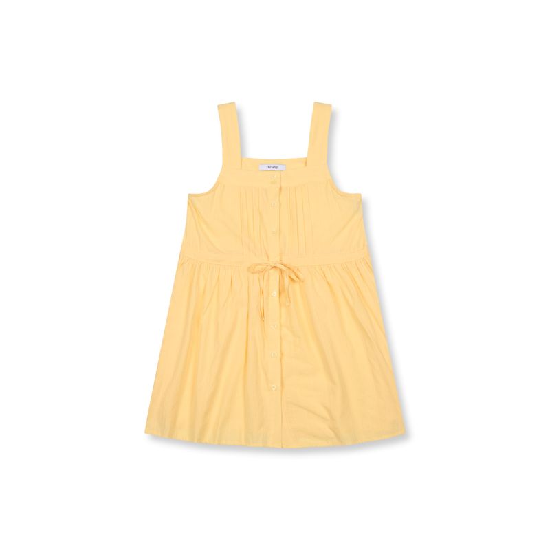 ミニノースリーブドレス (Yellow)