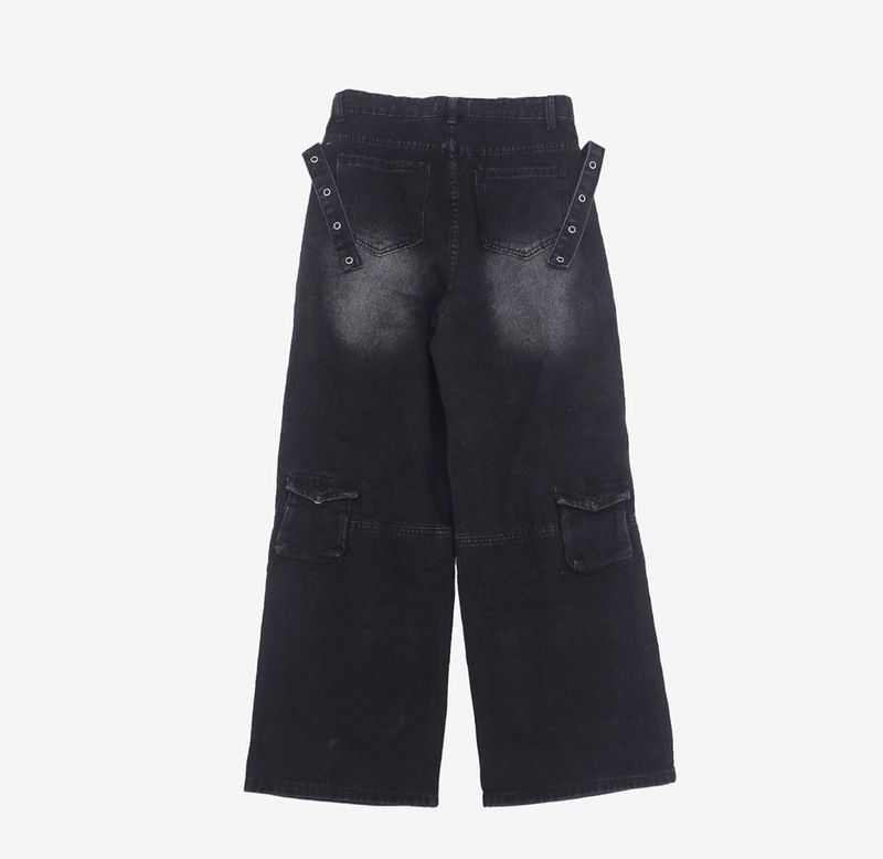 Ibian pocket strap pants