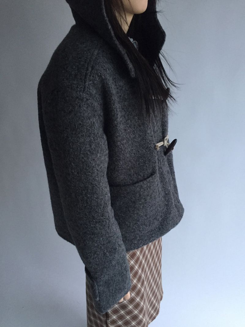 Short duffel coat