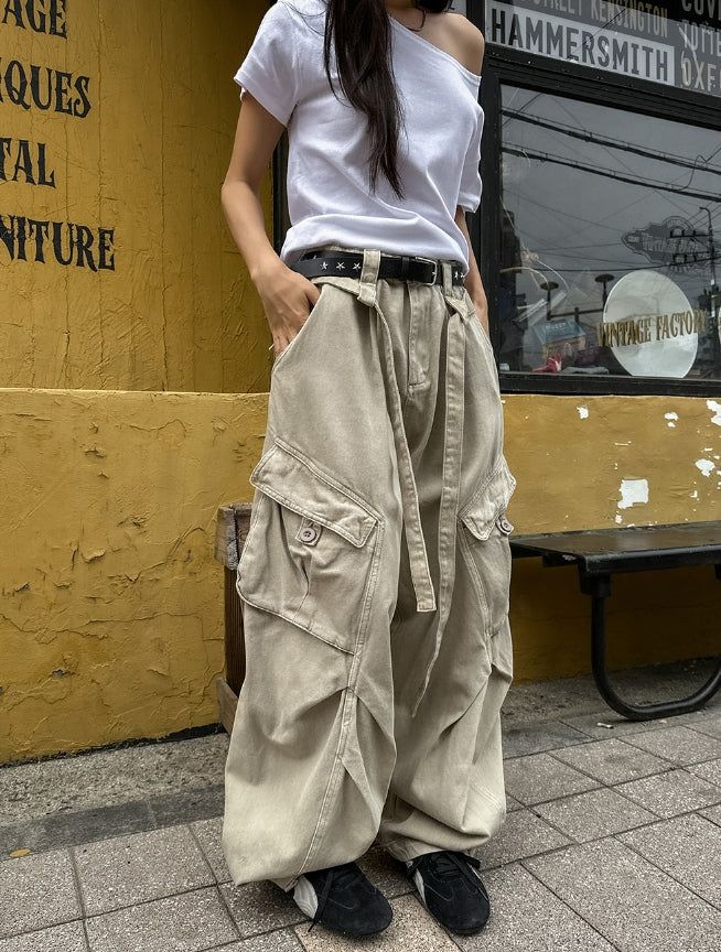 ULAN（ユレン）の「サマーベルトニューカーゴパンツ（パンツ）」