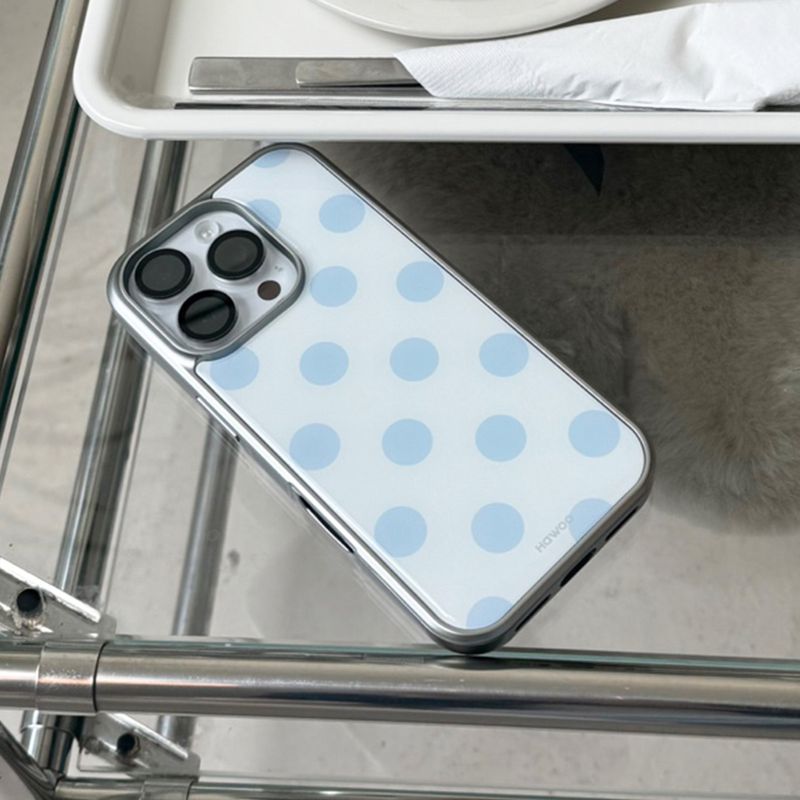 dot silver epoxy bumper case