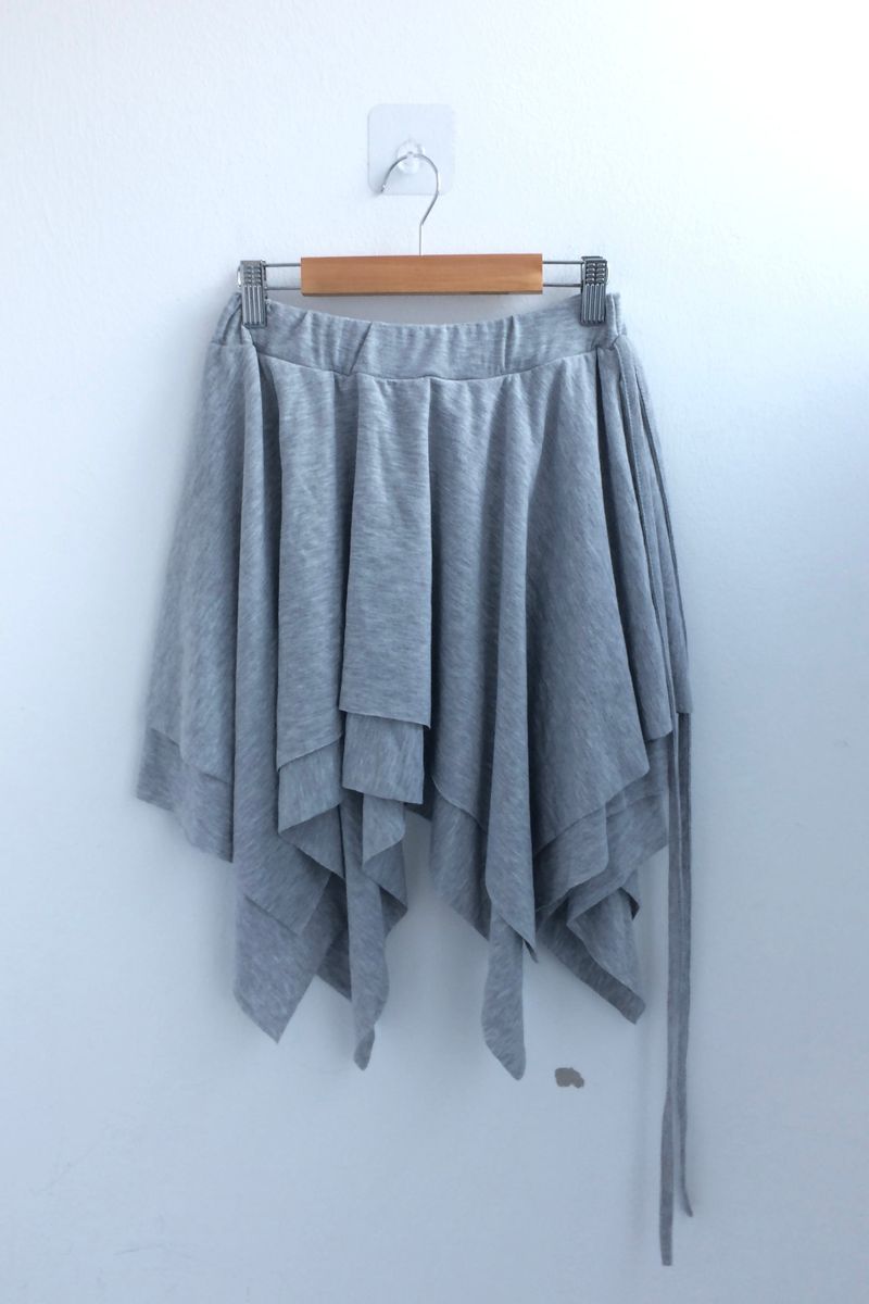 ribbonline wave skirt