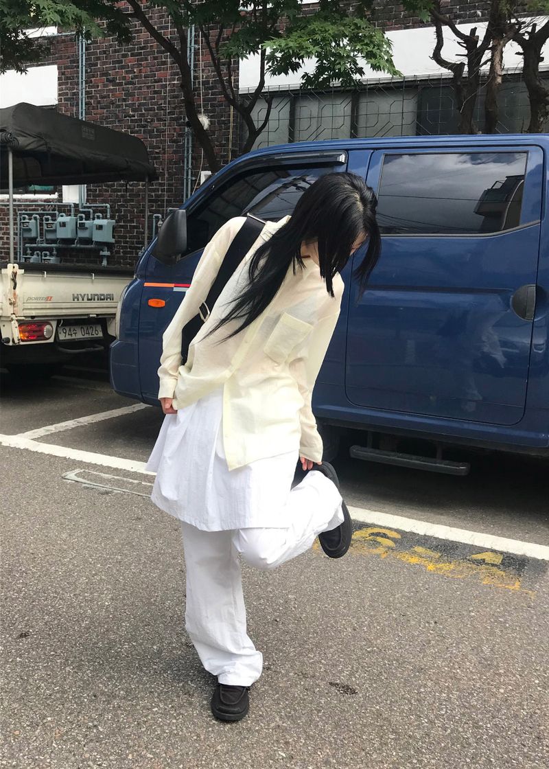 AIRY SHEER SHIRT