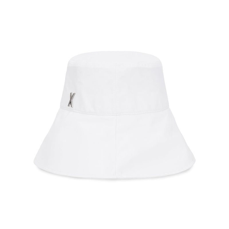 VA Stud Solar Shield Bucket Hat / White