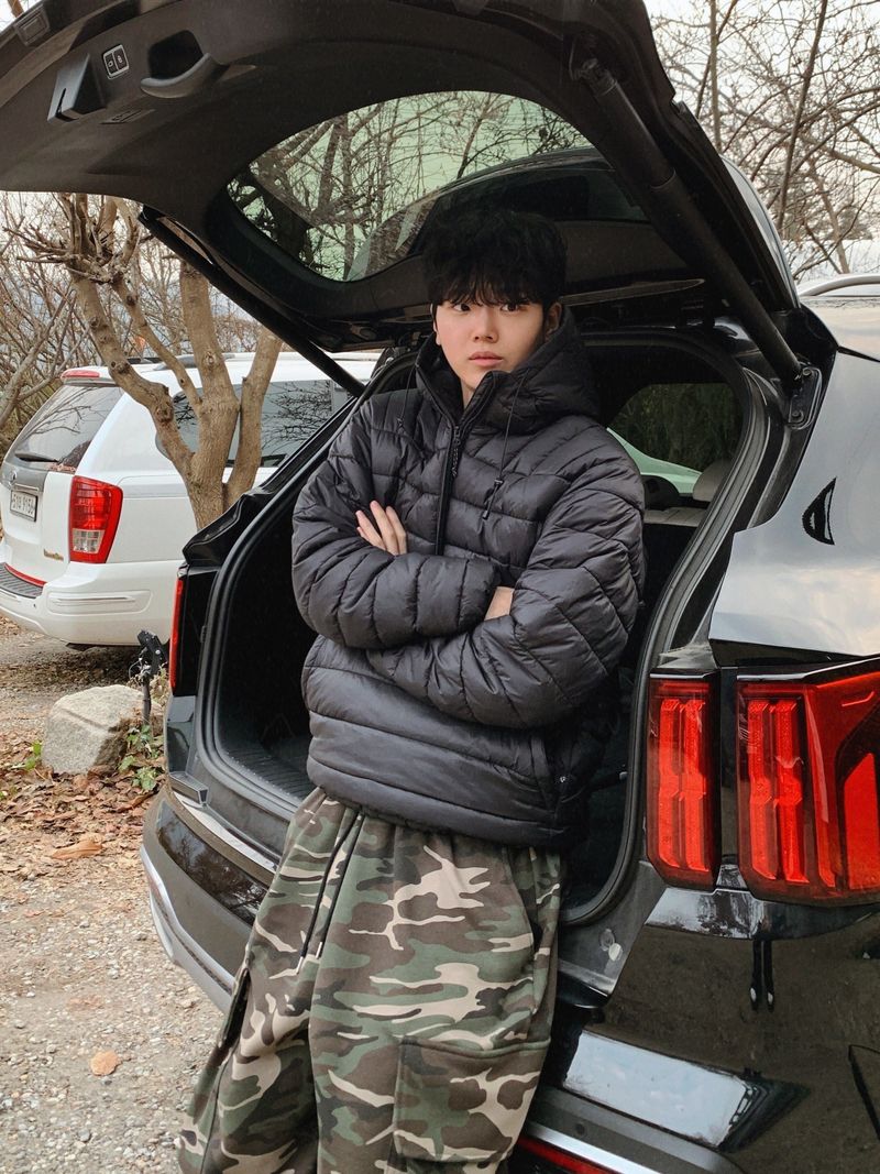 Runner anorak lightweight padding