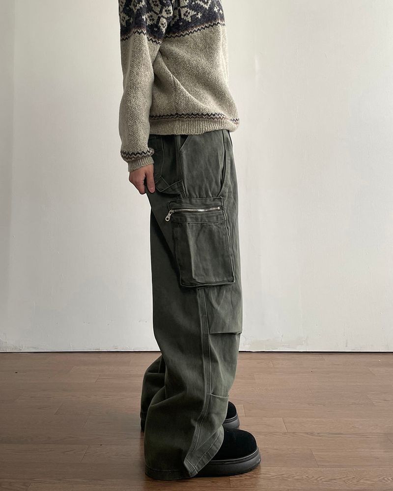 Stick Pigment Cargo Pants