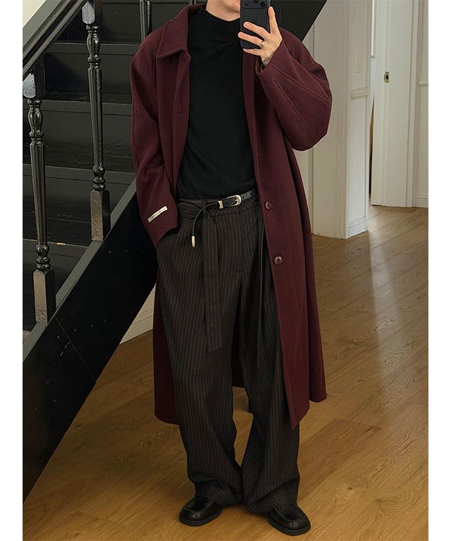 [F/W] Raglan long coat(3color)