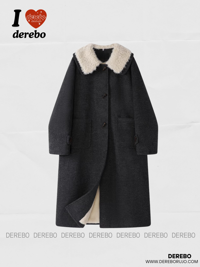 dereborujo（ドレボルゾー）の「アーバンカラミリードウールトグルロングコート（ジャケット/アウター）」