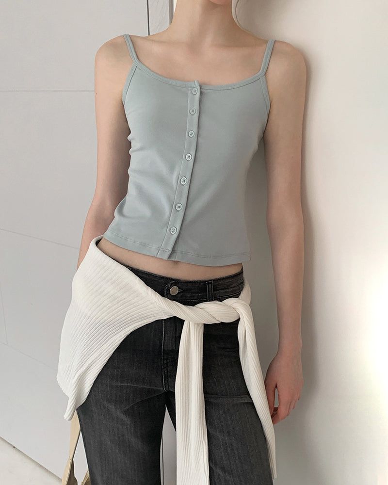 [ORIGINAL] Bonnet Button Sleeveless