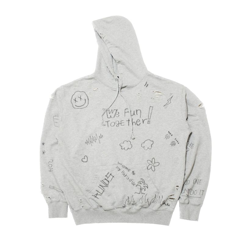 RUNDS(ランド)の「graffiti hoodie(Tops)」