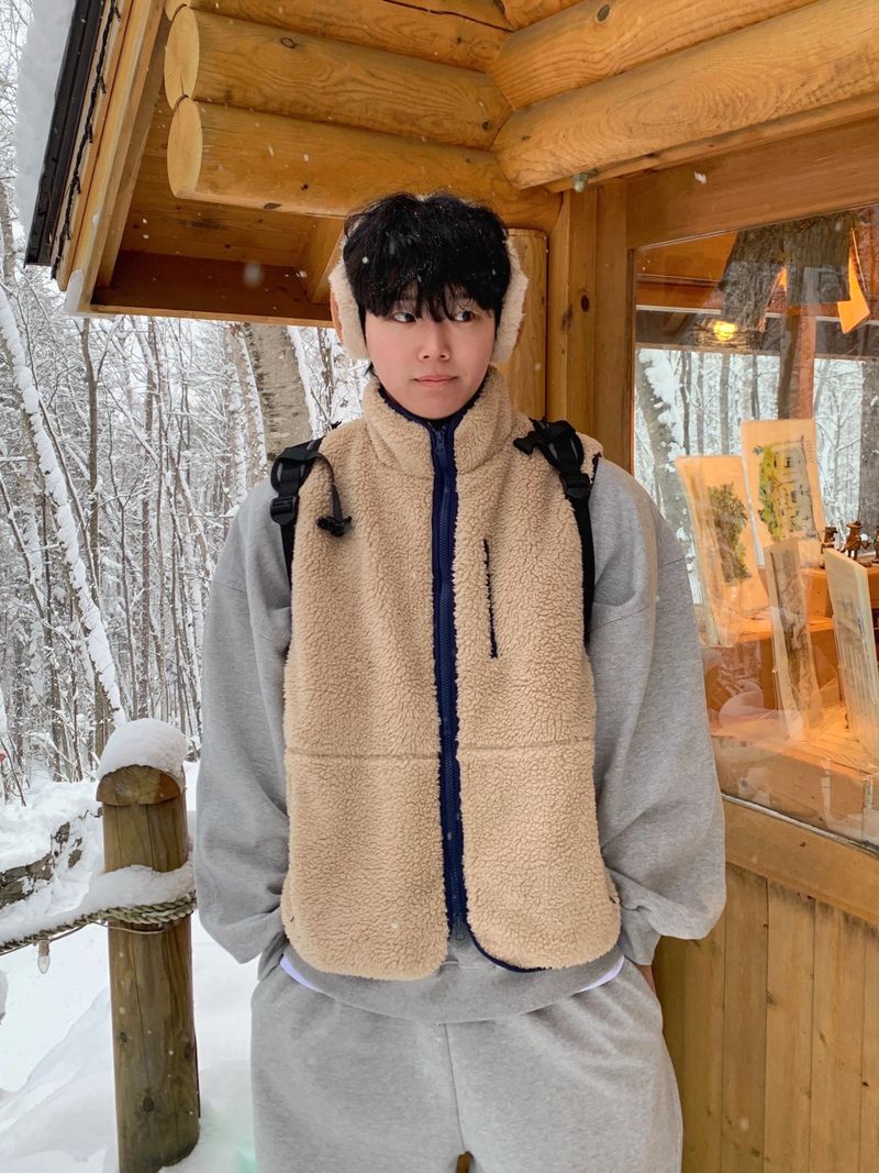 Cozy padded backpack