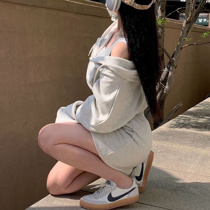 [Bellide made]Sporty two-way two-piece set