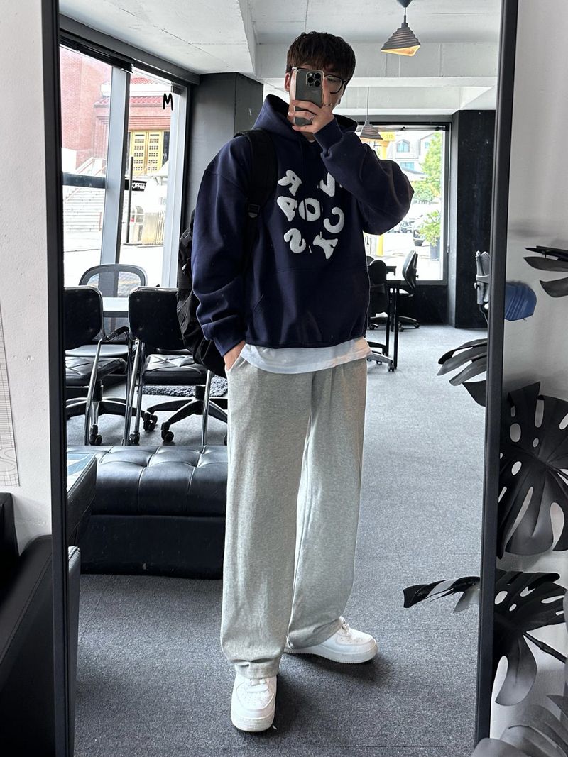 heyzer semi wide banding pants