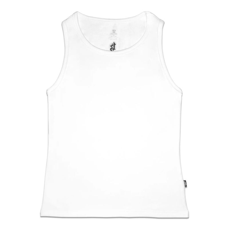TZWORLDWIDE（トレッズワールドワイド）の「TZ SIGIL HEAVY RIB TANK - MEN WHITE（Tops）」