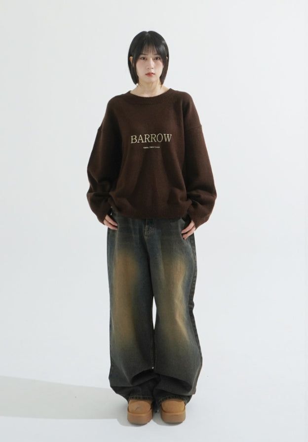 Barrow wool mix round knit