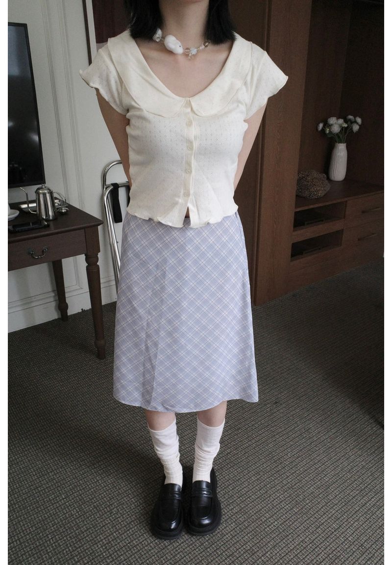 Lovely frill cardigan (4color)