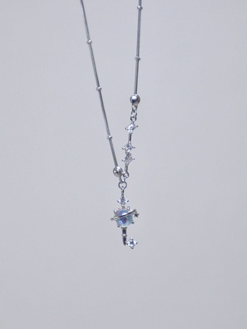 aurora planet necklace