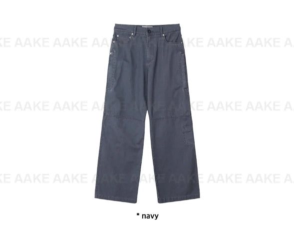 VINTAGE DYEING ZIPPER PANTS