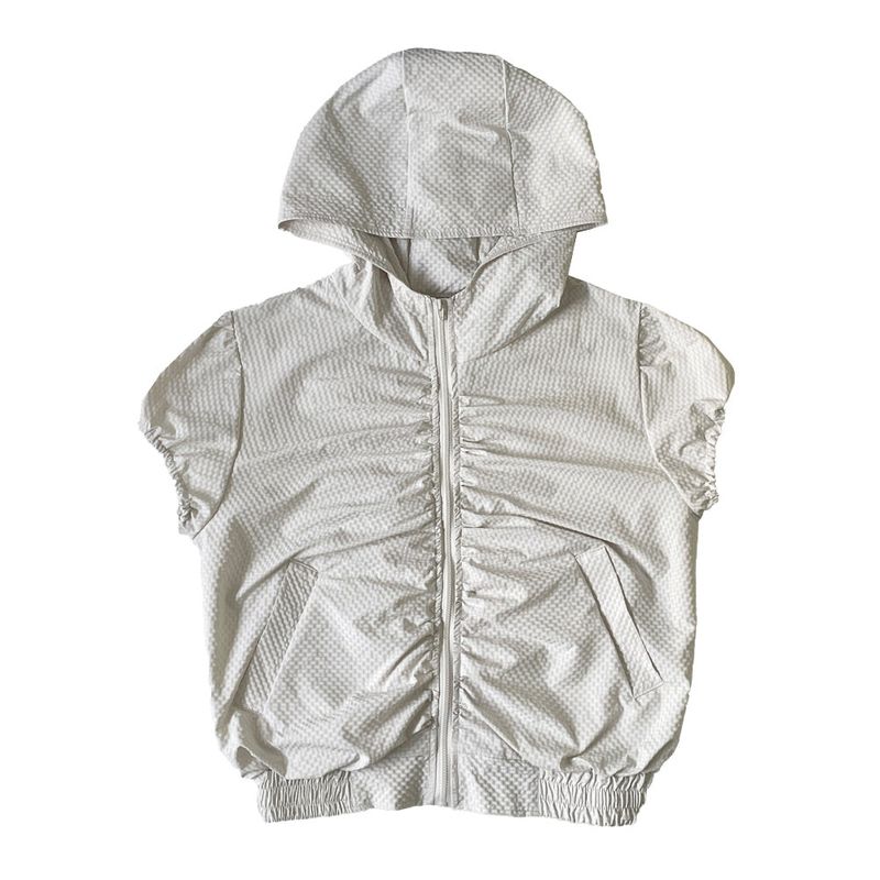 Puff shirring jumper