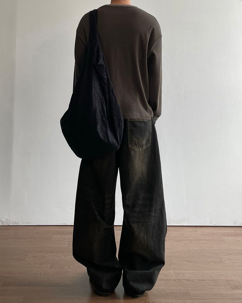 Mood Tinted Black Denim Pants