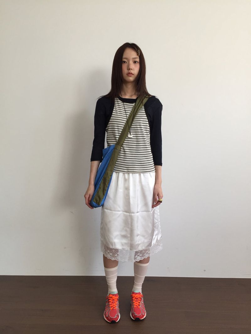 DUGGY（ダギー）の「Benoit silk skirt (2color)（Skirts）」