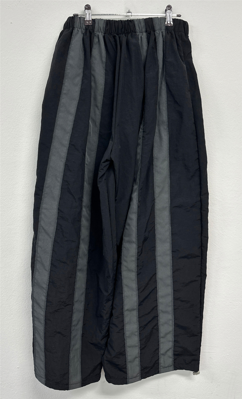 TRACK NYLON UNIQUE BALLOON PANTS💚🩶🖤🤎 - 4 COLORS