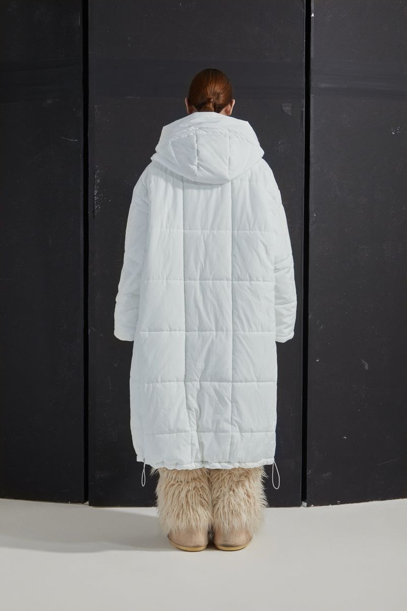 GL LONG PADDING -WHITE
