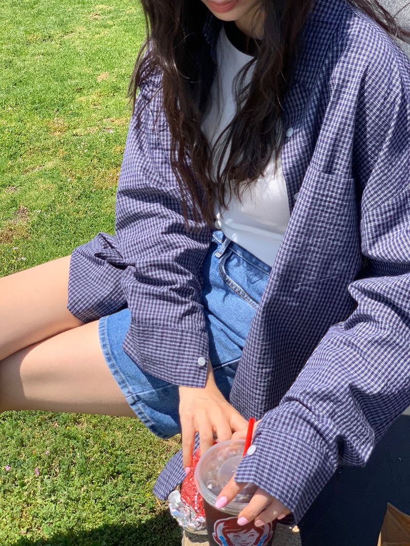 [MADE] HAIKER CHECK SHIRT