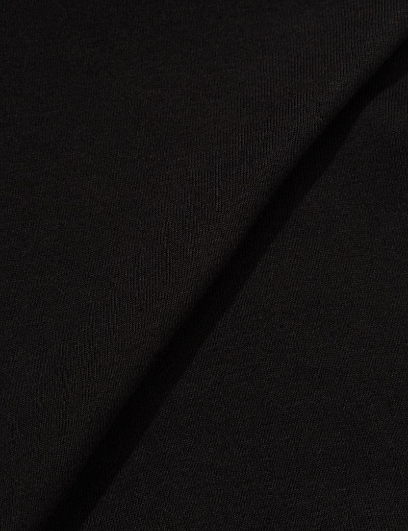 ST FRILL CONTRAST SHORTS(BLACK)