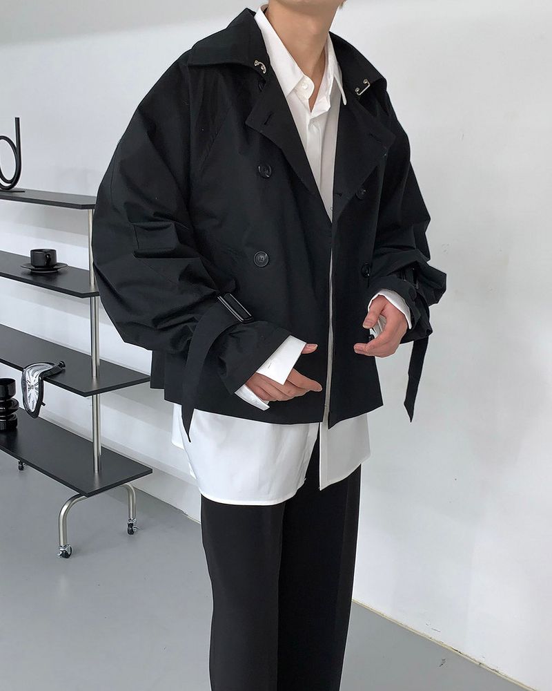GM Balloon Short Trench Jacket (2 colors)