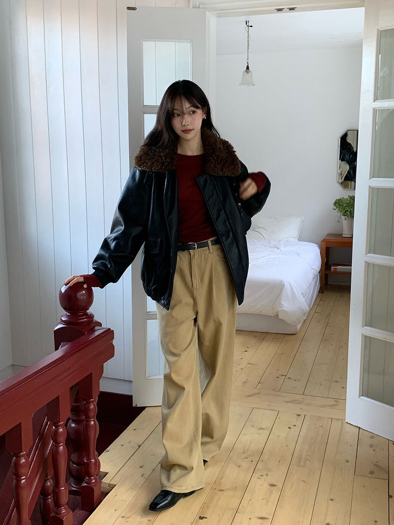 [MADE] Fodit Wool Tencel Layered Tee