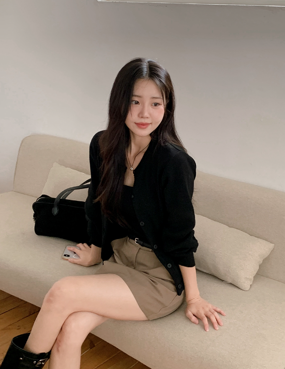 Classic Basic Mini Skirt (3color)
