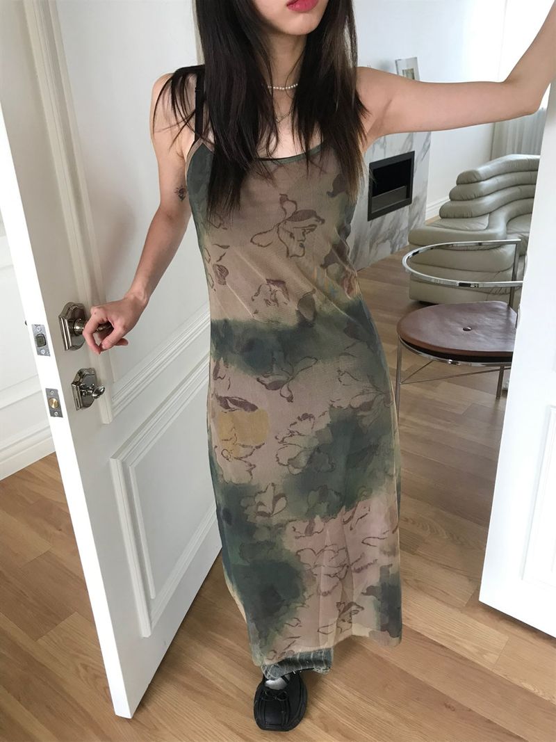 Lowell mesh long ops set