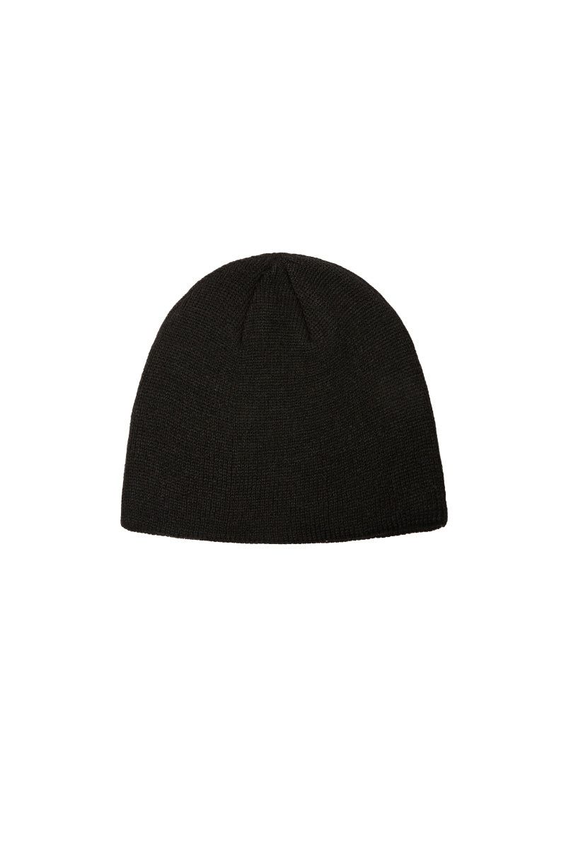 eyelet beanie (black)
