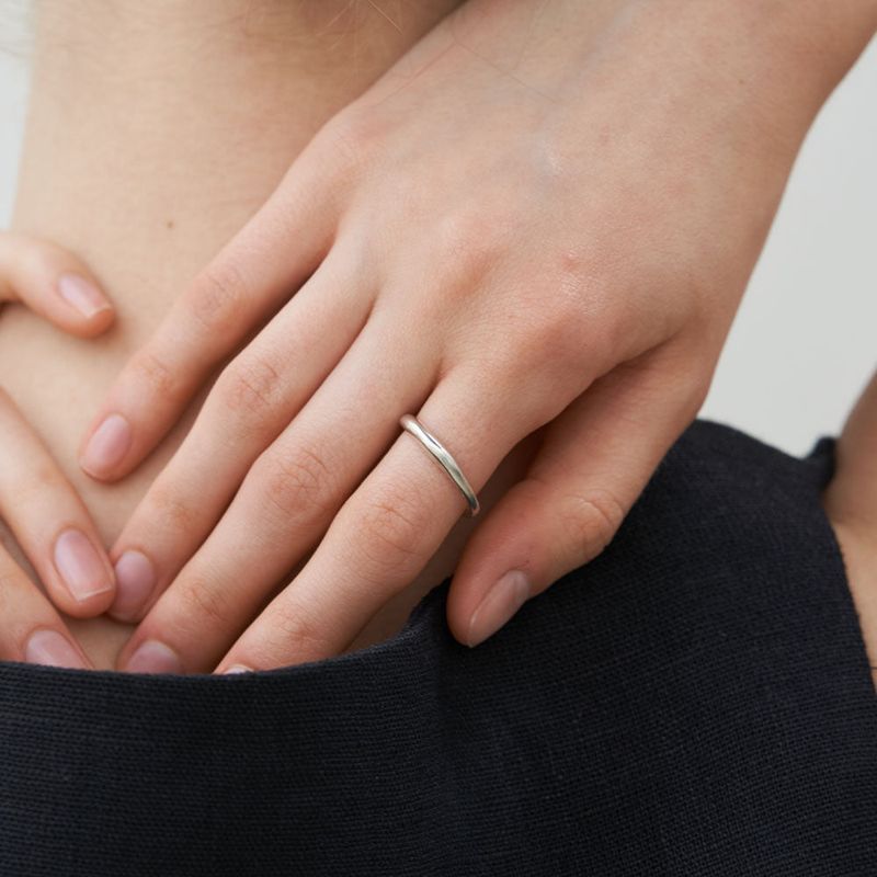 FLIT（フィリット）の「EVERYDAY LUMP RING (SILVER)（Accessories）」