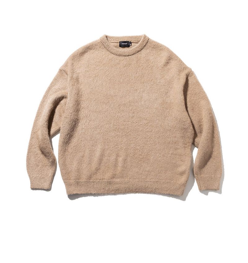 WOOL SOFT MOHAIR OVERSIZED KNIT